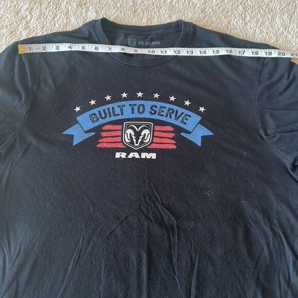 Ram Built To Serve short sleeve black shirt size XL - Picture 8 of 16